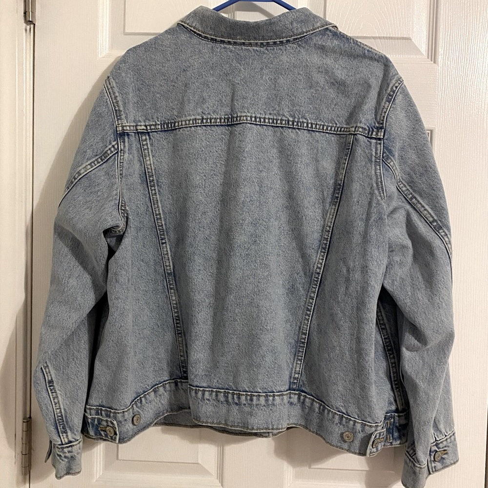 Distressed Denim Jacket - Picture 2 of 6